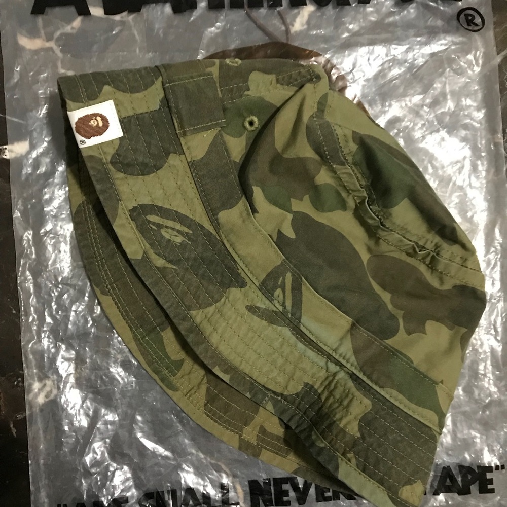 Bape bucket Camo  cap